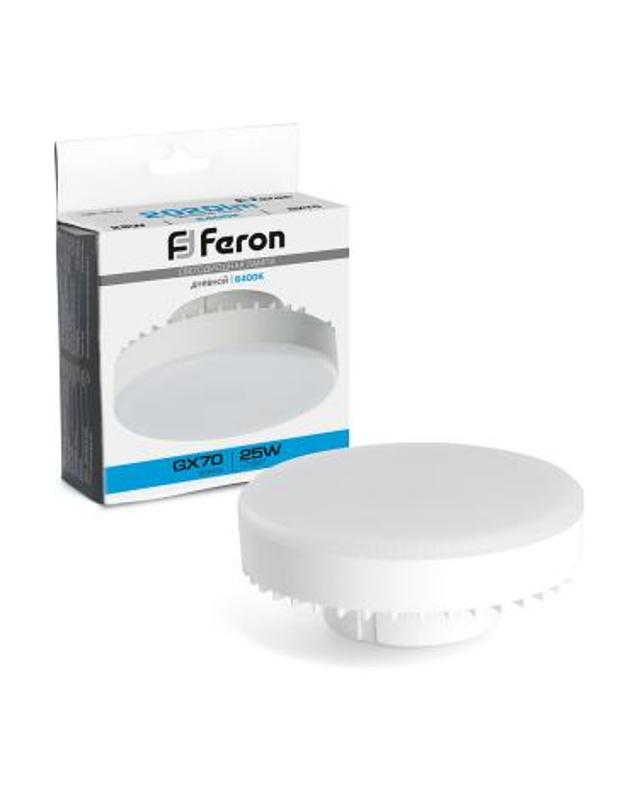 Лампа cветодиодная, (25W) 230V GX70 6400K, LB-474 | 38270 | FERON — Feron