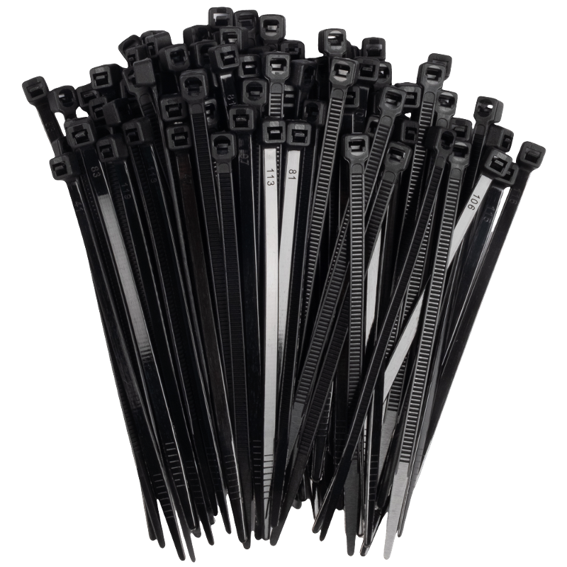 Кабельный коннектор PCT 3,6x100-100BL PA6.6 (100 шт/уп) | .5054424 | Jazzway — фото 1 | Sento