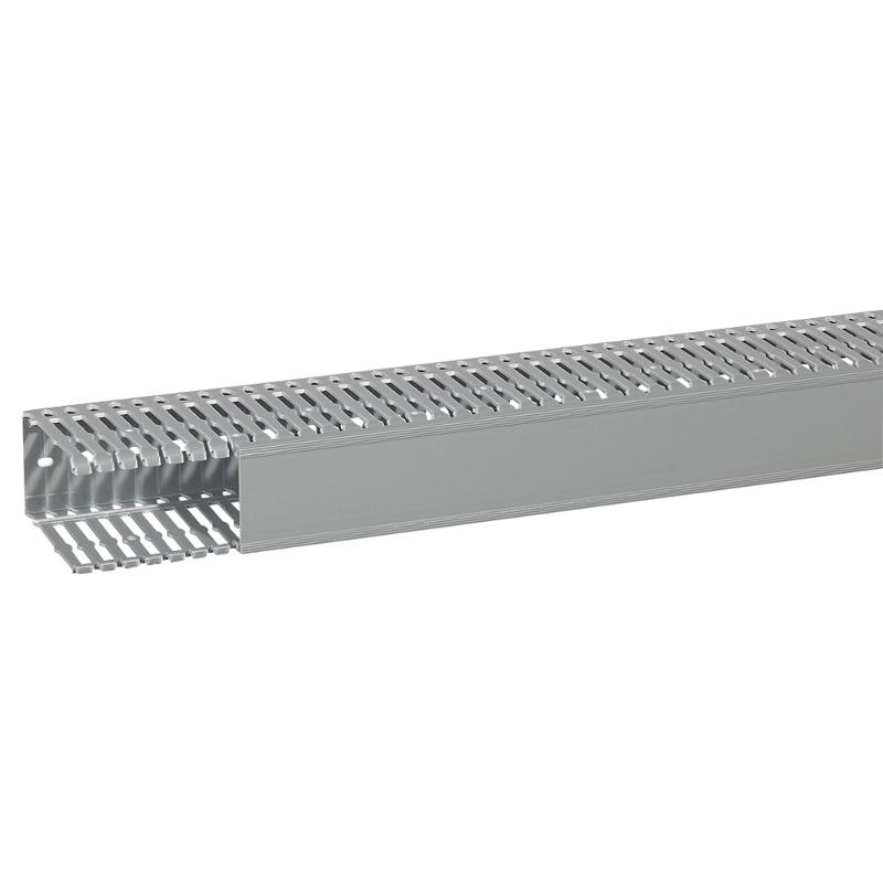 Кабель-канал (крышка + основание) Transcab - 60x100 мм - серый RAL 7030 | 636114 | Legrand — Legrand