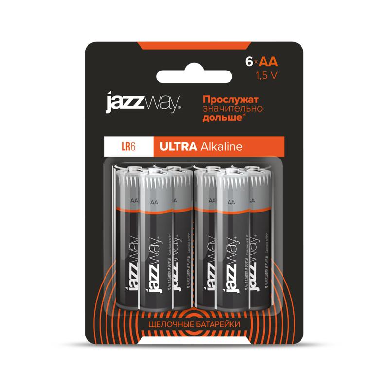 Элементы питания LR 6 ULTRA Alkaline BL- 6   ПРОМО ЦЕНА | .5057548 | Jazzway — Jazzway