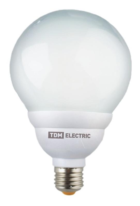 Лампа энергосберегающая КЛЛ-GL-15 Вт-4200 К–Е27 | SQ0323-0094 | TDM — TDM ELECTRIC