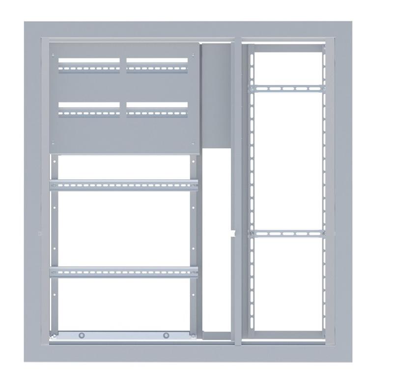 Корпус металлический ЩЭ 4 кв. усиленный (ВхШхГ) 1000х960х157 IP31 Basic | mb02-v-4-bas | EKF — миниатюра 2