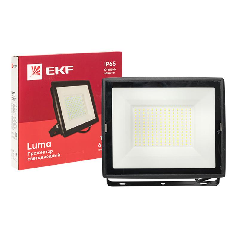 Прожектор светодиодный СДО-3007 150Вт 6500К IP65 EKF Basic | FLL-3007-150-6500 | EKF — миниатюра 6