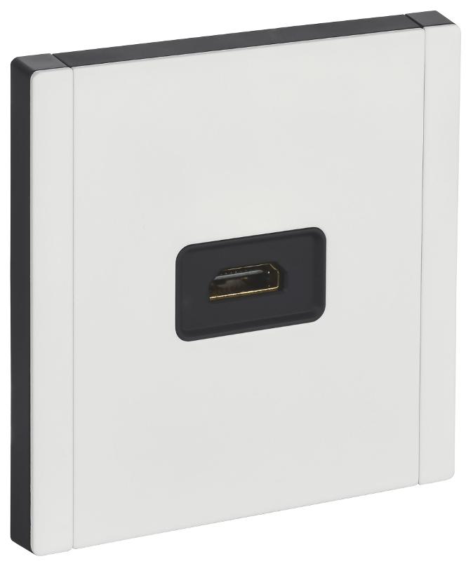 FORTE&PIANO Розетка HDMI FP240M белый | FP-H10-M-K01 | IEK — миниатюра 1