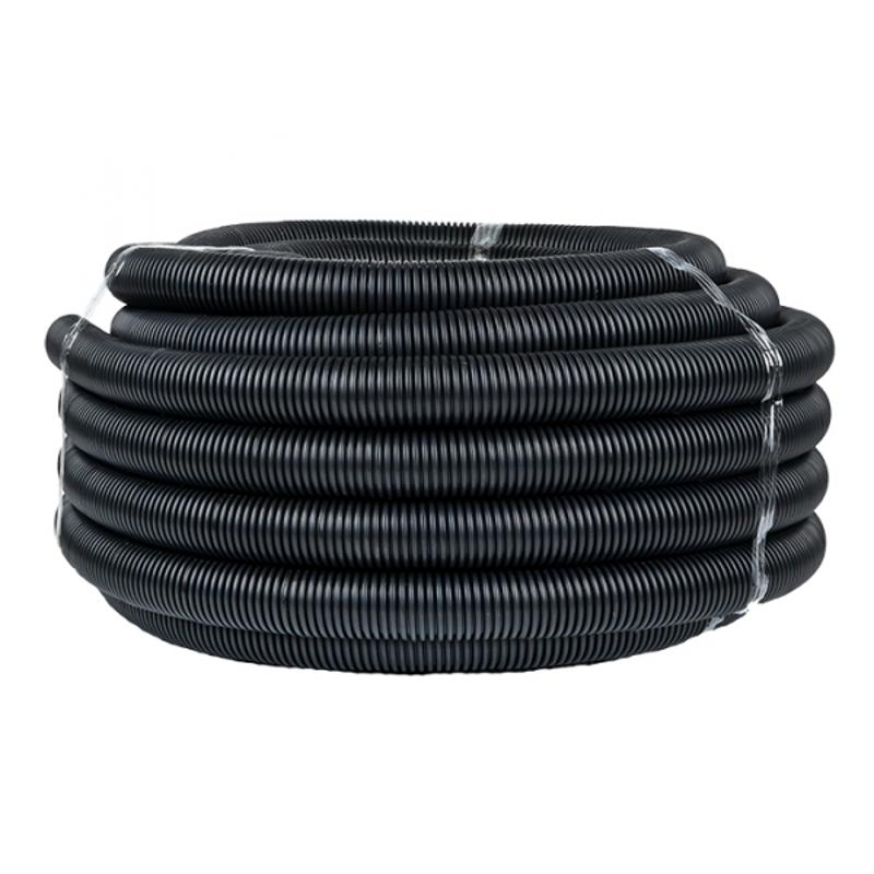 Труба гофр. FRHF с зондом d40мм (25м.)черная Plast EKF PROxima | FRHF-40 | EKF — EKF
