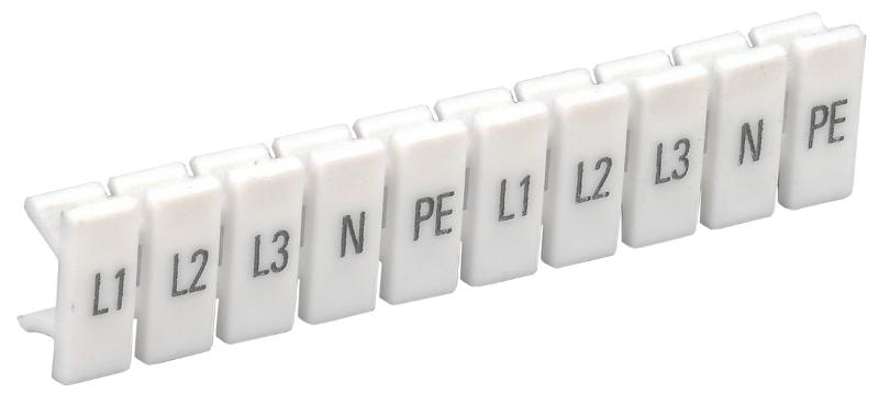 Маркеры для КПИ-1,5мм2 с символами "L1, L2, L3, N, PE"  | YZN11M-001-K00-A | IEK  — IEK (ИЭК)