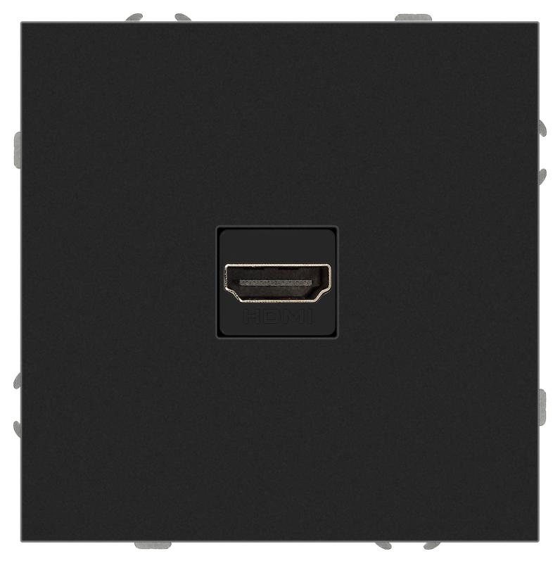 Розетка Galaxy 15-3114-05 HDMI IP20 антрацит | Б0070798 | ЭРА — миниатюра 4