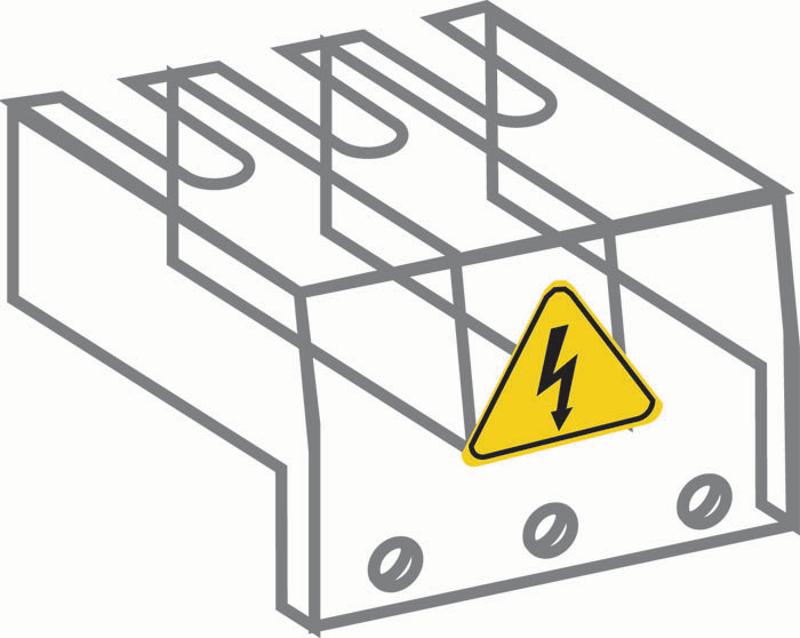 Крышка клемная OTS40T3, OT16-40F3, FT3 | C1SCA105317R1001 | ABB — миниатюра 2