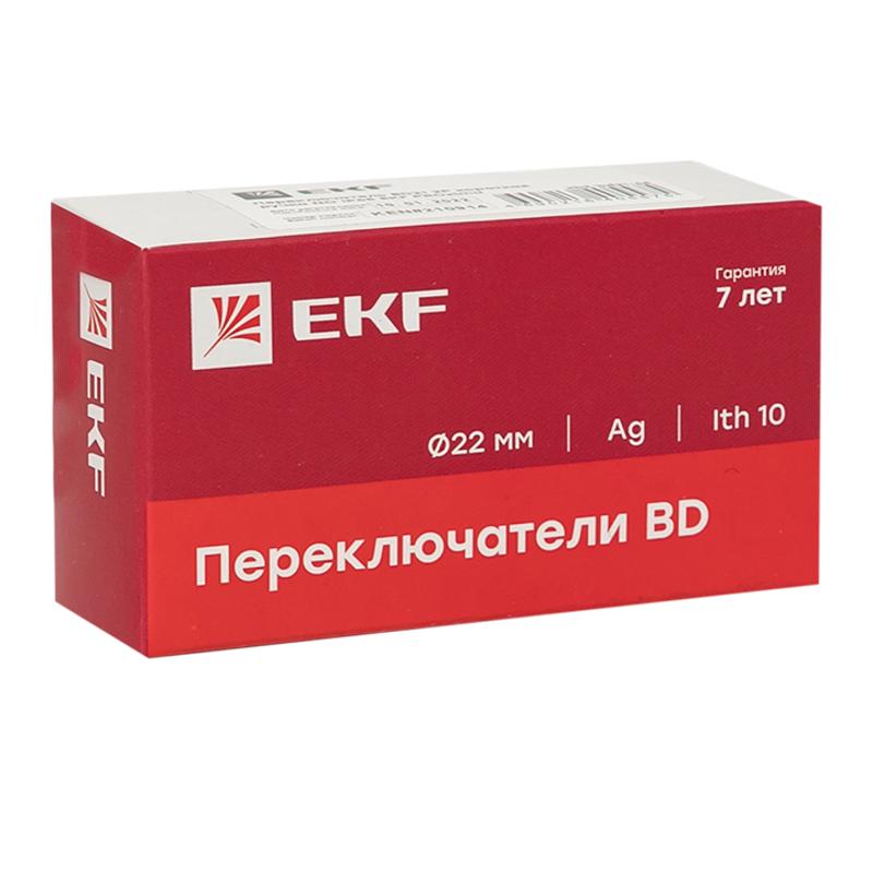 Переключатель BD21 2P короткая ручка NO IP65 PROxima | xb2-bd21-65 | EKF — миниатюра 6