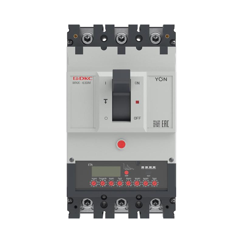 Авт. выкл. YON pro MNX630M 3P 630A 100kA при AC415V расц. ETA | MNX630M3PETA0630 | DKC — миниатюра 3
