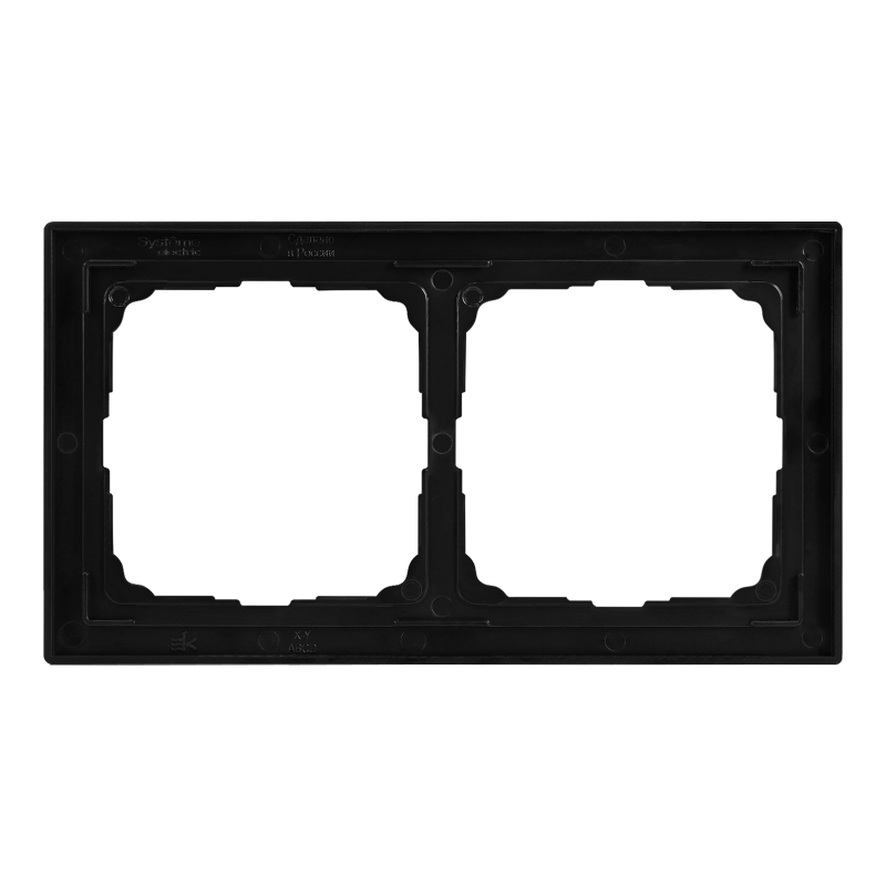 ArtGalery Pure Черный Рамка 2-постовая , МАТОВОЕ органическое стекло | GAL331002 | SE — миниатюра 2
