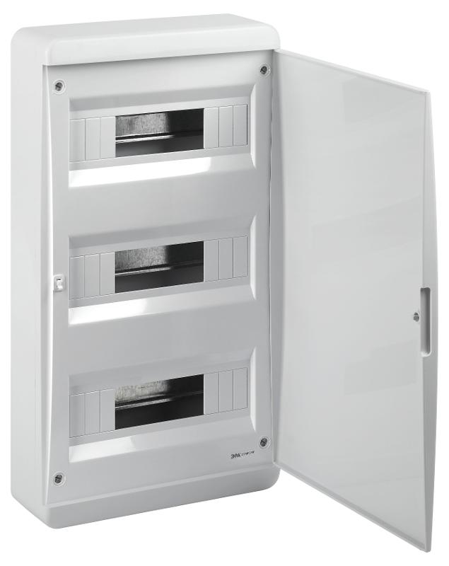 Корпус пластиковый навесной ЭРА COMFORT ЩРН-П-36 IP41 белый | Б0067257 | ЭРА — миниатюра 3