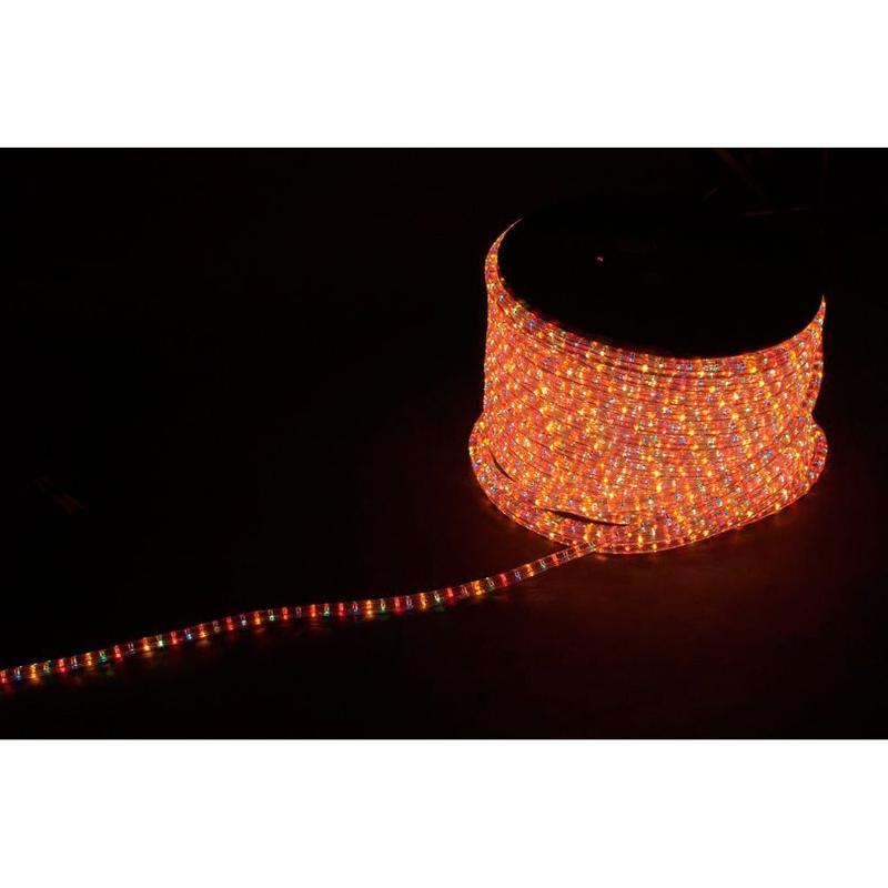 Дюралайт светодиодный LED-F3W 3-х жильный , синий-красный 2,88Вт/м 72LED/м 50м 220V | 26210 | Feron — фото 1 | Sento