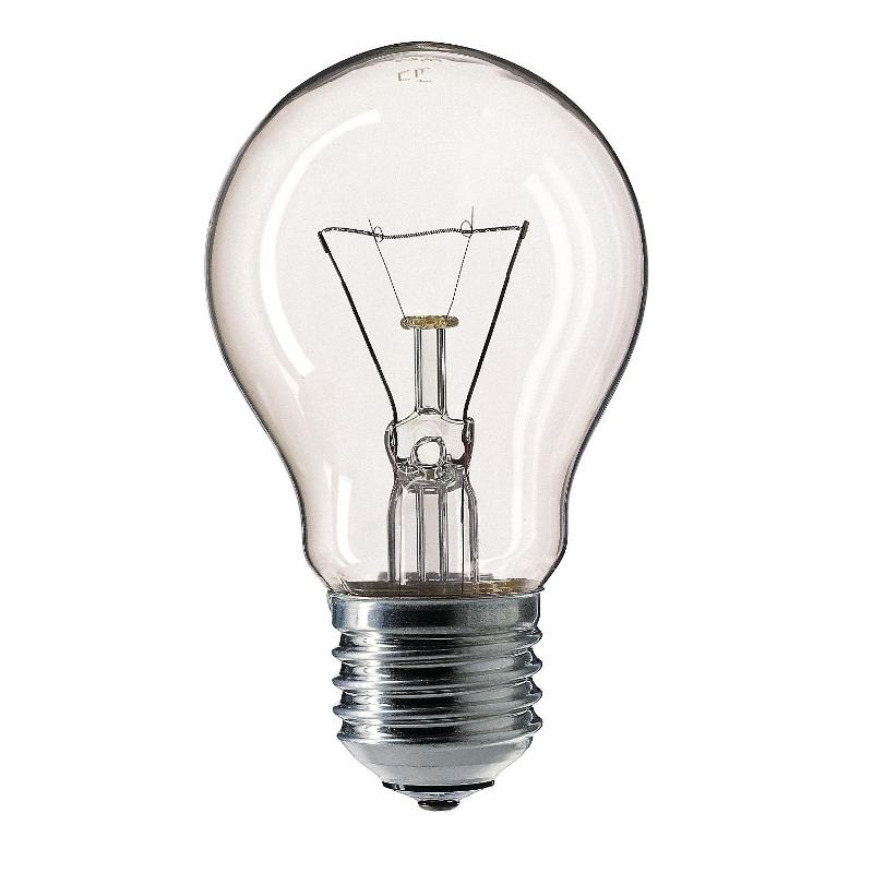 Лампа накаливания ЛОН Stan 75W E27 230V A55 CL 1CT/12X10 | 926000004004 | PHILIPS — Philips