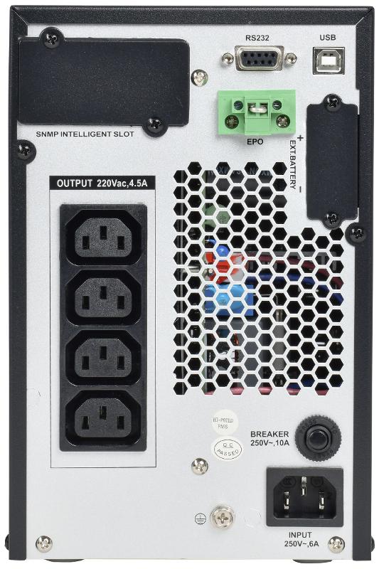 ITK ELECTRA OT ИБП 1кВА/1кВт LCD 36VDC без АКБ с рег. з/у | EOT-0001KVA-1-L | ITK — миниатюра 3