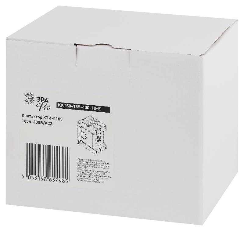 Контактор КТИ-5185 PRO KKT50-185-400-10-E 185А 400В/АС3 | Б0054925 | ЭРА — миниатюра 2