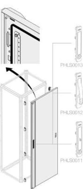 Дверь глухая с мех.запирания H1800 W750 | 1STQ002270B0000 | ABB — ABB