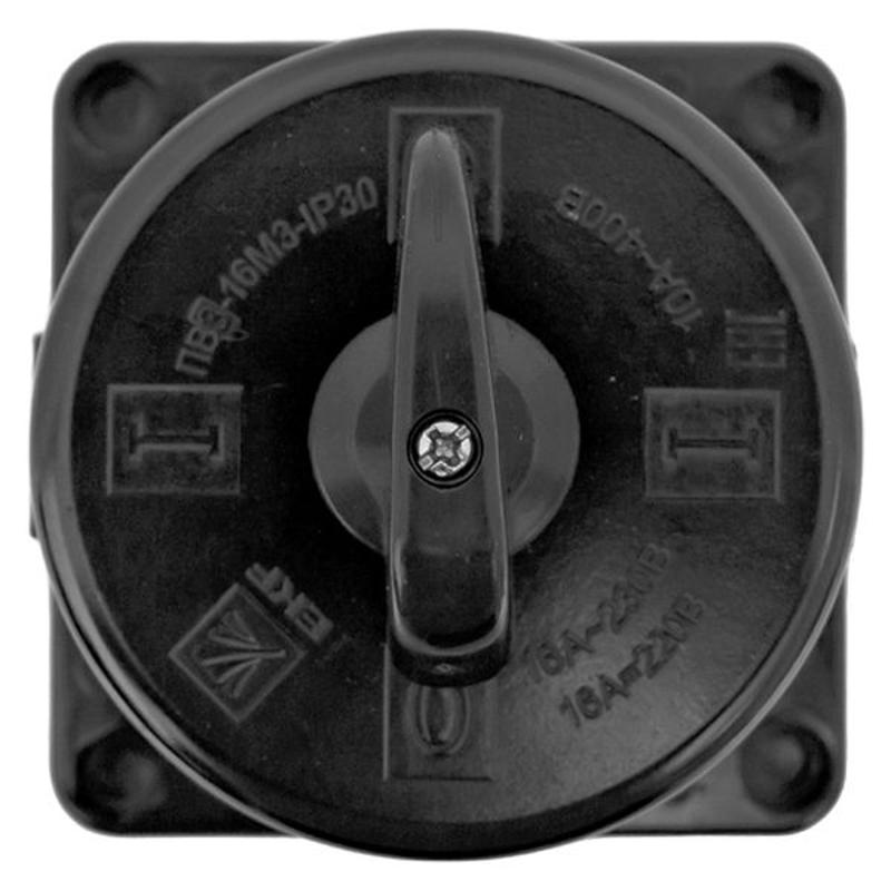 Пакетный выключатель ПВ 3-16 М3 кар. IP30 EKF PROxima | pv-3-16-2 | EKF — миниатюра 8