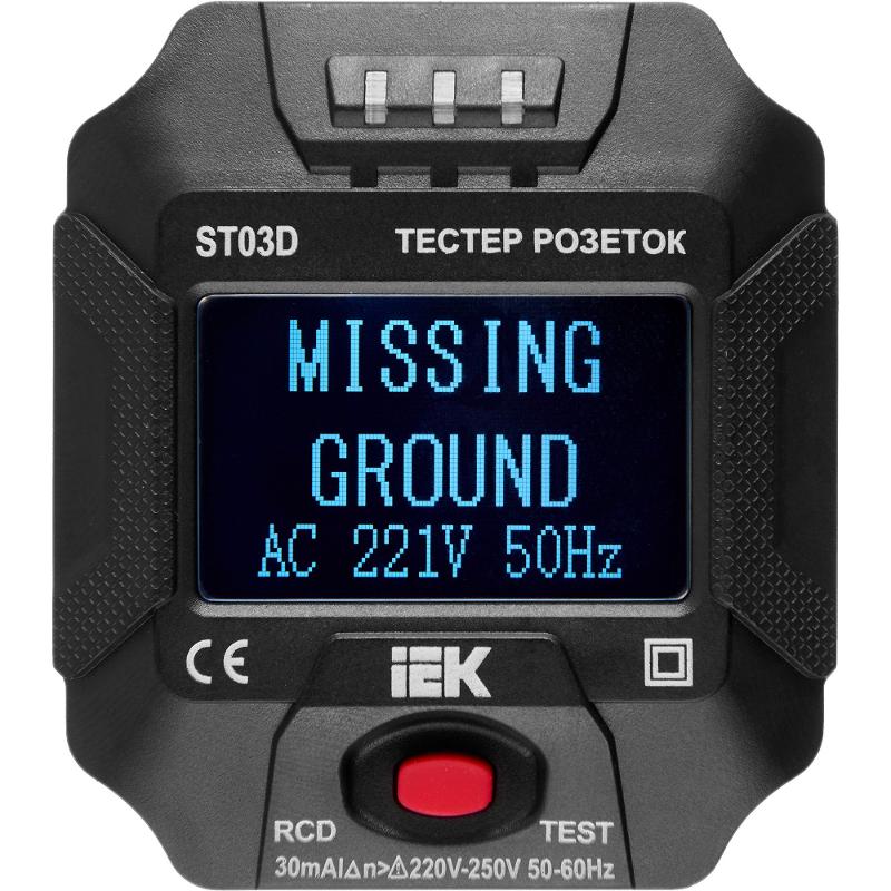 Тестер розеток ARMA2L 5 ST03D | A2L5-ST14-03 | IEK — миниатюра 2