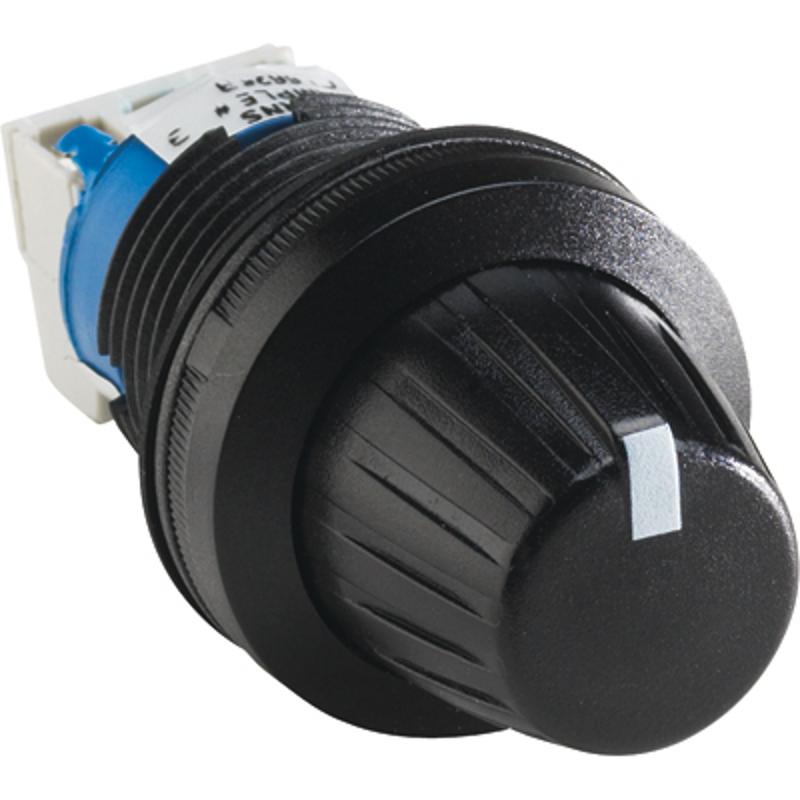 Потенциометр MT-150B в сборе 50 кОм кольцо черный пластик | 1SFA611410R1506 | ABB — ABB