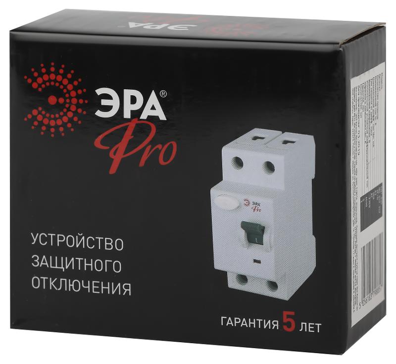 Выключатель дифференциальный (УЗО) ВД1-63S Селективное 1P+N 63А 100mA NO-902-152 ЭРА Pro | Б0036857 | ЭРА — миниатюра 2