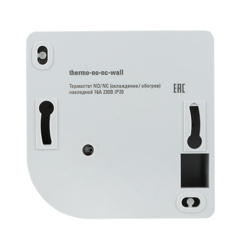 Термостат NO/NC (охлаждение/обогрев) накладной 16A 230В IP20 EKF PROxima | thermo-no-nc-wall | EKF — миниатюра 4
