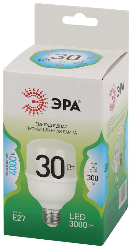 Лампа светодиодная  GREEN LINE LED POWER T70-30W-840-E27 GL Е27 30 Вт колокол яркий белый свет | Б0067068 | ЭРА — миниатюра 5