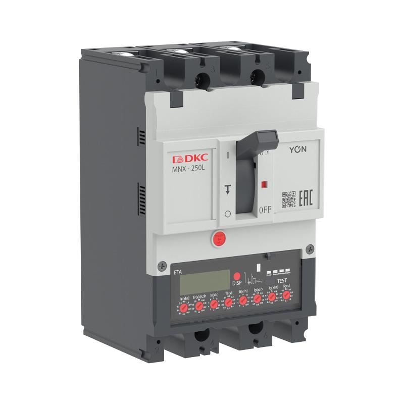 Авт. выкл. YON pro MNX250L 3P 40A 70kA при AC415V расц. ETA | MNX250L3PETA0040 | DKC — миниатюра 1