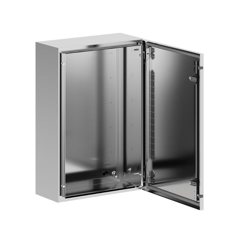 Корпус навесной STH с М/П из нержавеющей cтали AISI316 ВхШхГ 600x400x200 мм, без фланца | R5STH0642-316 | DKC — миниатюра 2