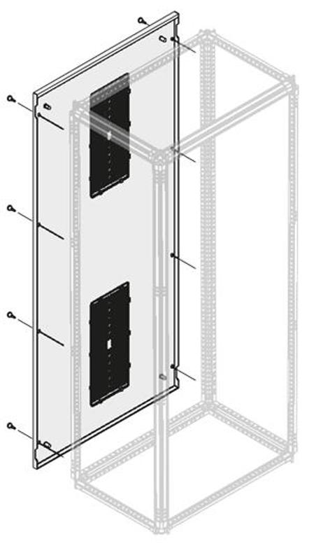 Панель задняя вент.прав.H=2000мм W=625мм|1STQ007649A0000 | ABB — ABB