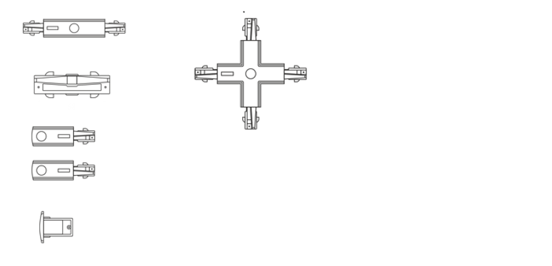Скоба для подвеса TF черный Suspension bracket TF black | 4909001250 | Световые Технологии — миниатюра 2