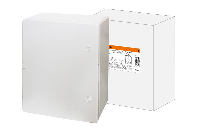 Бокс пластиковый навесной ЩМП-0-3, ABS, IP65, -45 до +75 С (400x300x170) | SQ0932-0103 | TDM — TDM ELECTRIC
