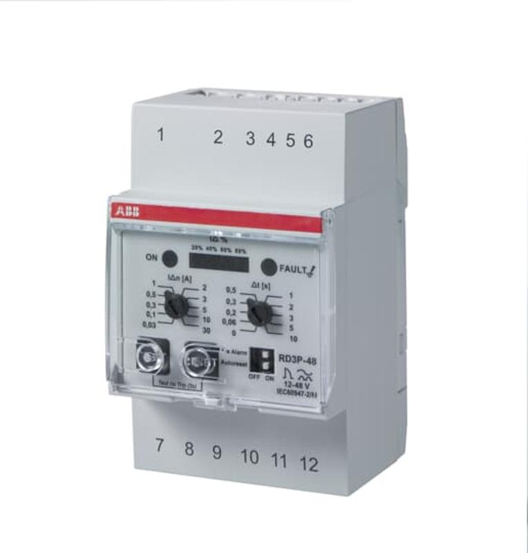 Реле диф.тока RD3P-48 | 2CSJ203001R0001 | ABB — ABB