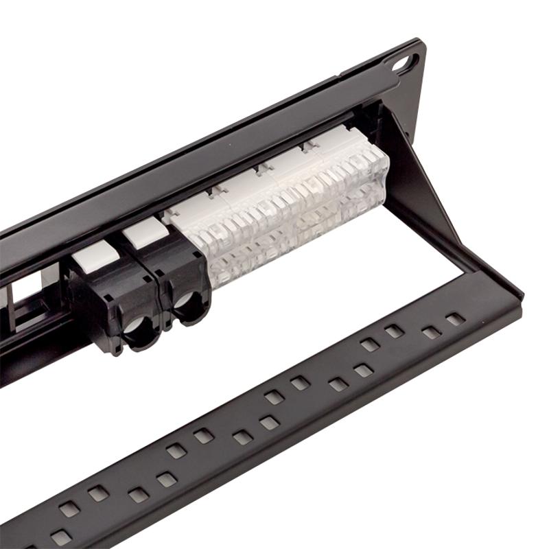 Патч-панель модульная TERACOM PRO 19'' 1U неэкранированная 24 порта с органайзером (пустая) | TRP-MODP-UTP-1U24 | EKF — миниатюра 5