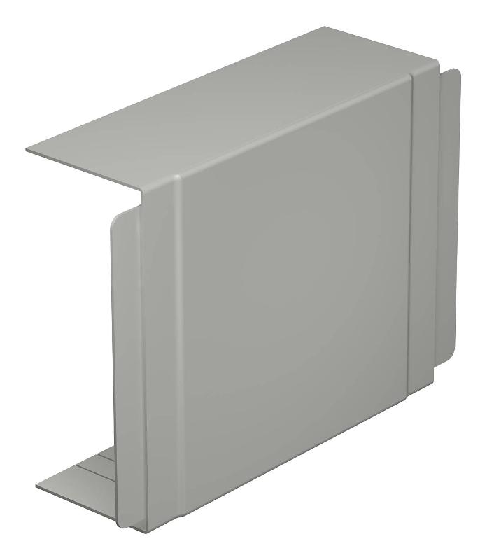 Крышка T-образной секции кабельного канала WDK 100x230 мм (ПВХ,серый) (WDK HK100230GR) | 6024718 | OBO Bettermann — OBO Bettermann