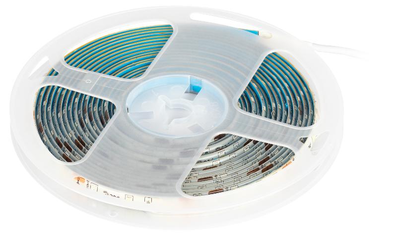 Светодиодная лента для растений  FITO-Strip Light-Rа90-300LED-5m-12V-IP65 полного спектра 5м IP65 с адаптером 12В | Б0064591 | ЭРА — миниатюра 5