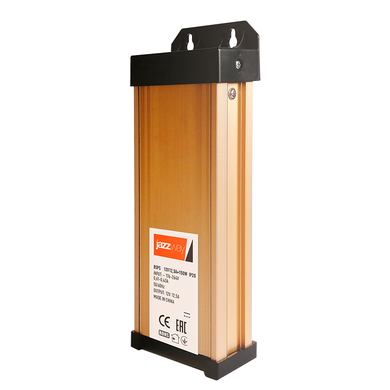 Драйвер для светодиодной ленты LED BSPS 150Вт 12В IP45 | 1001221 | Jazzway — миниатюра 1
