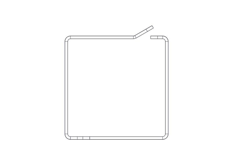 Кольцо металлическое Systeme Electric, для укладки кабелей, серия Uniprom, 10шт | UT7540 | SE — миниатюра 2