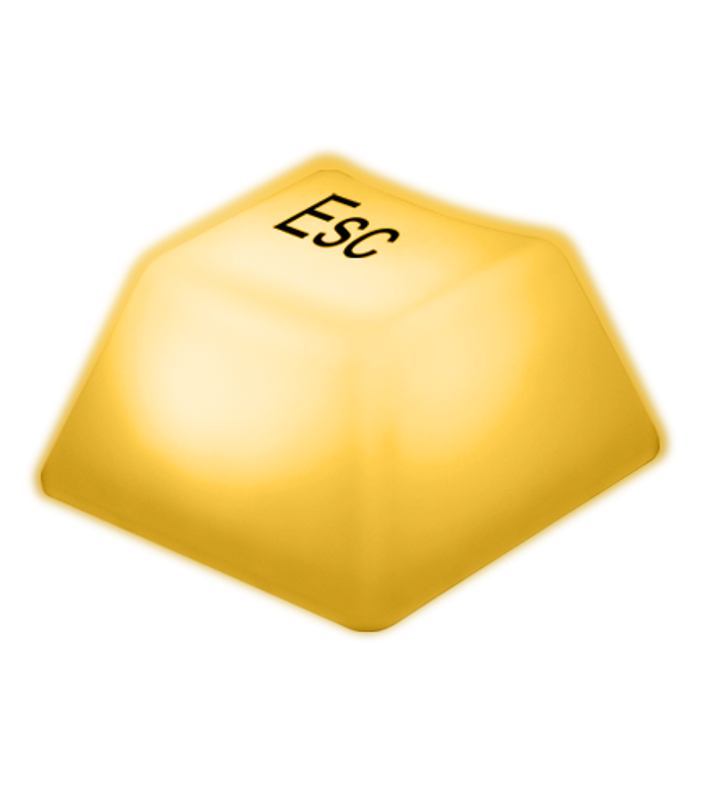 Светильник-ночник Клавиша JS1-ESC (Yellow) | .4690601031198 | JAZZway — фото 1 | Sento