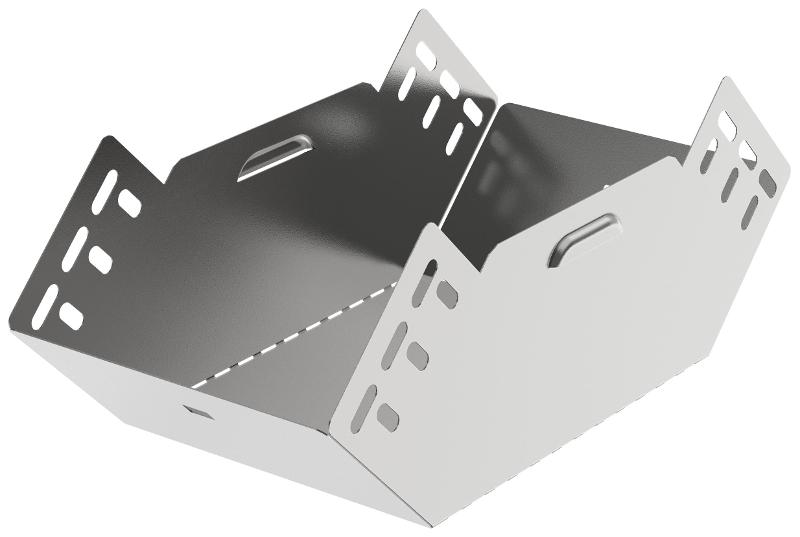 ESCA 3 Поворот верт. внутр. 90град 100х150-0,6 | ES3-PN-90-100-150-06 | IEK — миниатюра 1