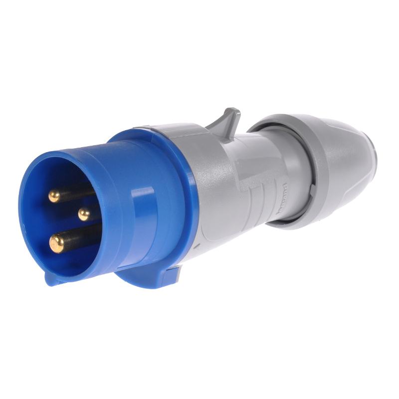 Прямая вилка - P17 Tempra Pro - IP 44 - 200/250 В~ - 16 A - 3К+З | 555125 | Legrand — Legrand
