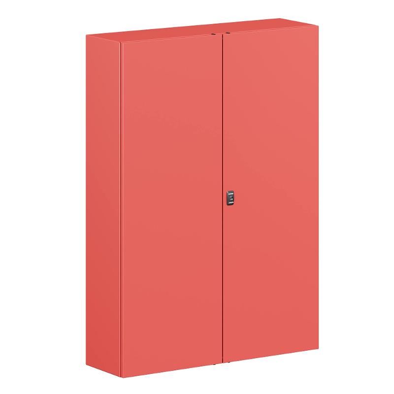 Корпус навесной ST с М/П двухдверный ВxШxГ 1400x1000x300 мм, RAL3020, IP55 | R5ST1413-RAL3020 | DKC — DKC (ДКС)