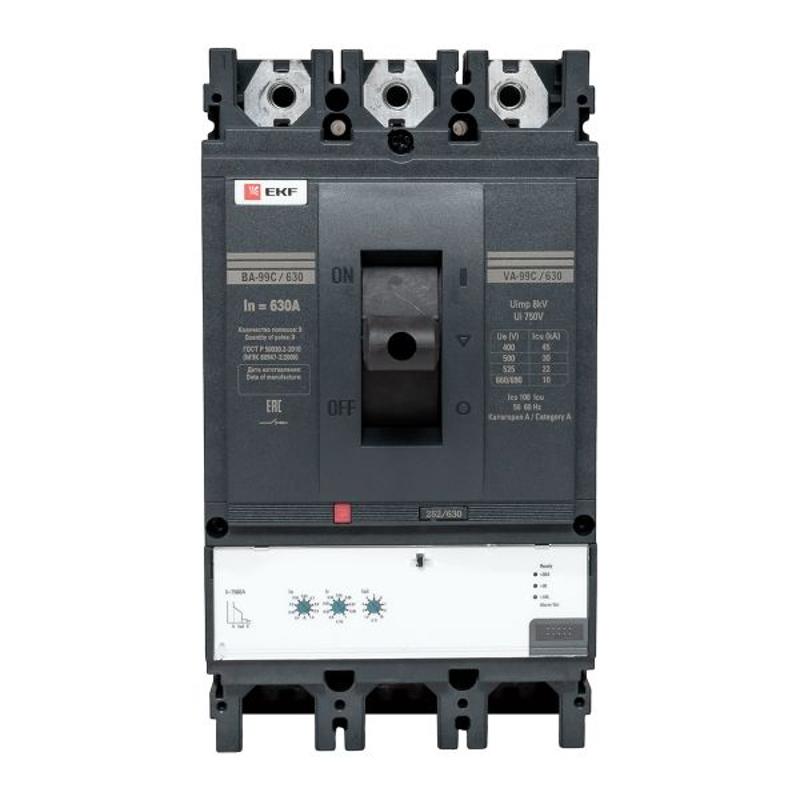 Выключатель автоматический ВА-99C (Compact NS) 630/630А 3P 45кА EKF PROxima | mccb99C-630-630 | EKF — миниатюра 17