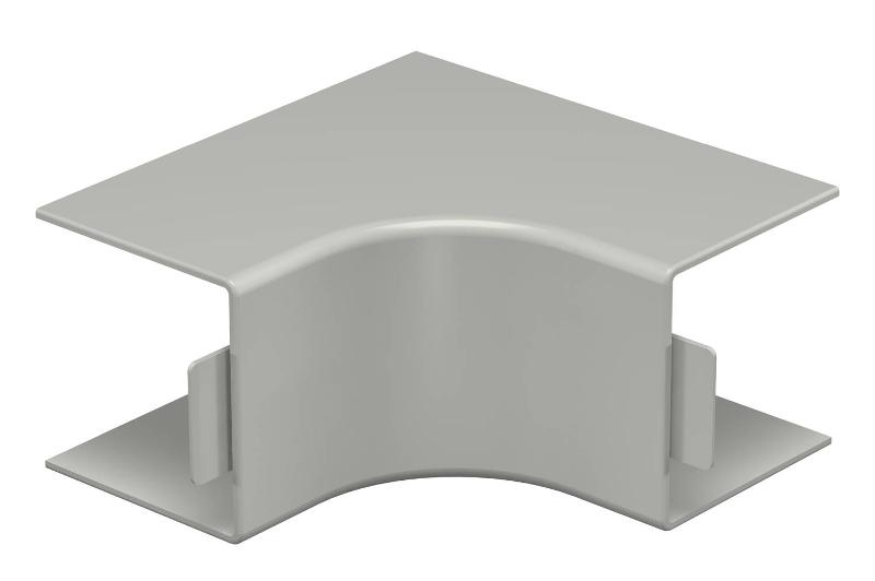 Крышка внутреннего угла кабельного канала WDK 60x60 мм (ПВХ,серый) (WDK HI60060GR) | 6022383 | OBO Bettermann — OBO Bettermann
