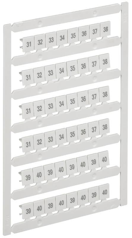 ARMAFIX Маркер для CTS 6мм2/CP 10мм2 "31-40"  | AF-CT10D-M-006-04 | IEK (ИЭК) — IEK (ИЭК)