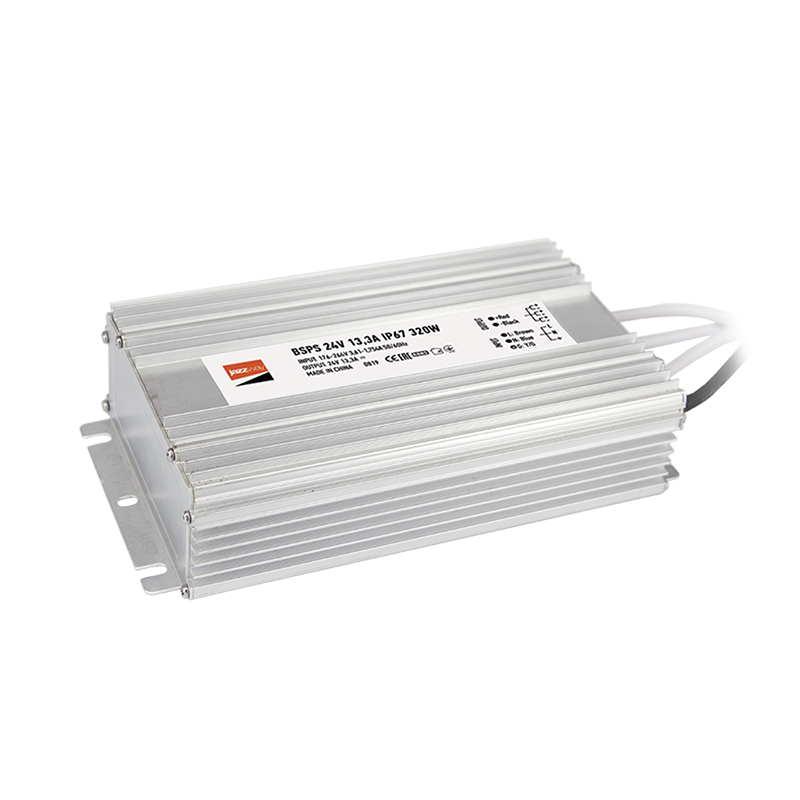 Драйвер для светодиодной ленты LED BSPS 24V 13.30A=320W IP67 3 г.гар. | .5024274 | Jazzway — миниатюра 1