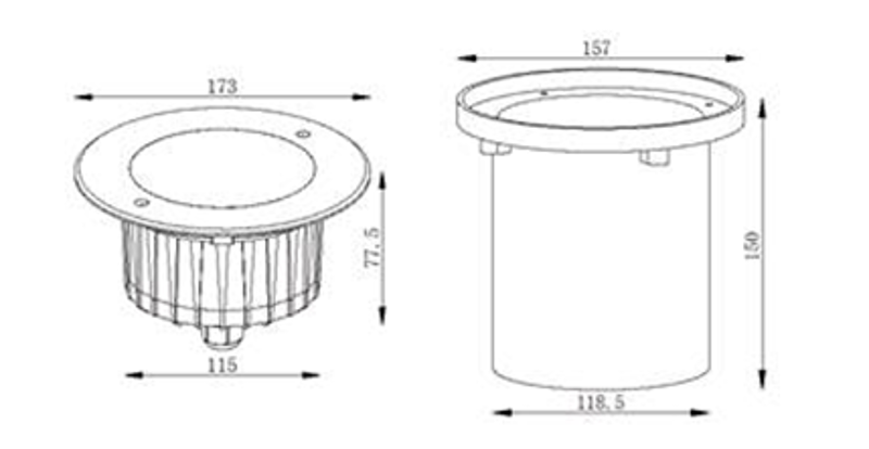 Светильник светодиодный NOTA LED 3W D30 740 SL | 1100300020 | Световые Технологии — миниатюра 2