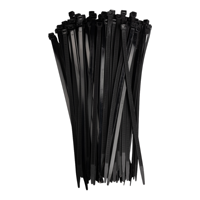 Кабельный коннектор PCT 7,6x300-100BL PA6.6 (100 шт/уп) | .5054721 | Jazzway — Jazzway