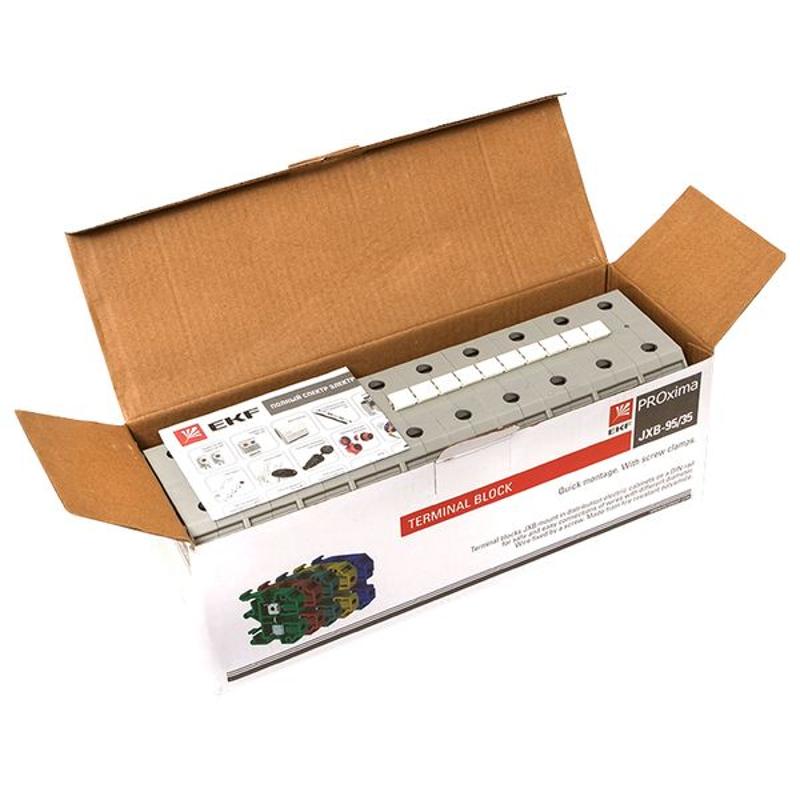 Колодка клеммная JXB-95/35 серая EKF PROxima | plc-jxb-95/35gy | EKF — миниатюра 14