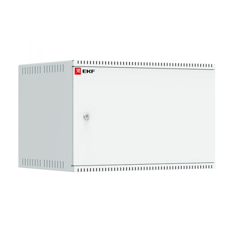 Шкаф телекоммуникационный настенный 6U (600х450) дверь металл, Astra A серия EKF Basic  |  ITB6M450 |  EKF  — EKF